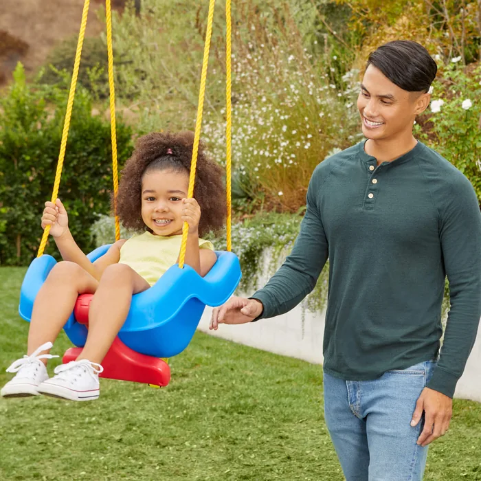 2-in-1 Snug 'n Secure™ Swing - Blue - Image 5