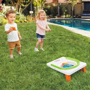 Alternative view of My First Cornhole Game