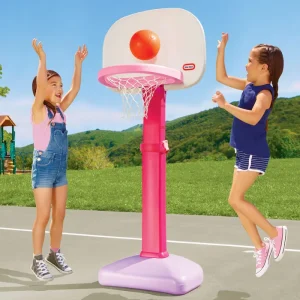 Alternative view of TotSports™ Easy Score™ Basketball Set - Pink