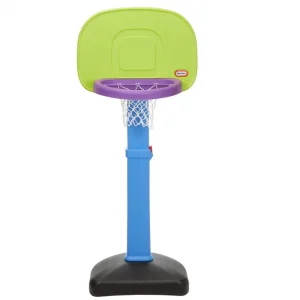 Alternative view of TotSports™ Easy Score Basketball Set – Purple/Green