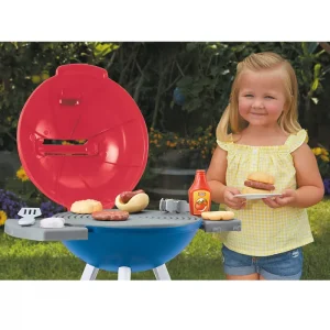 Alternative view of Sizzle 'n Serve Grill™ - Red, White,& Blue